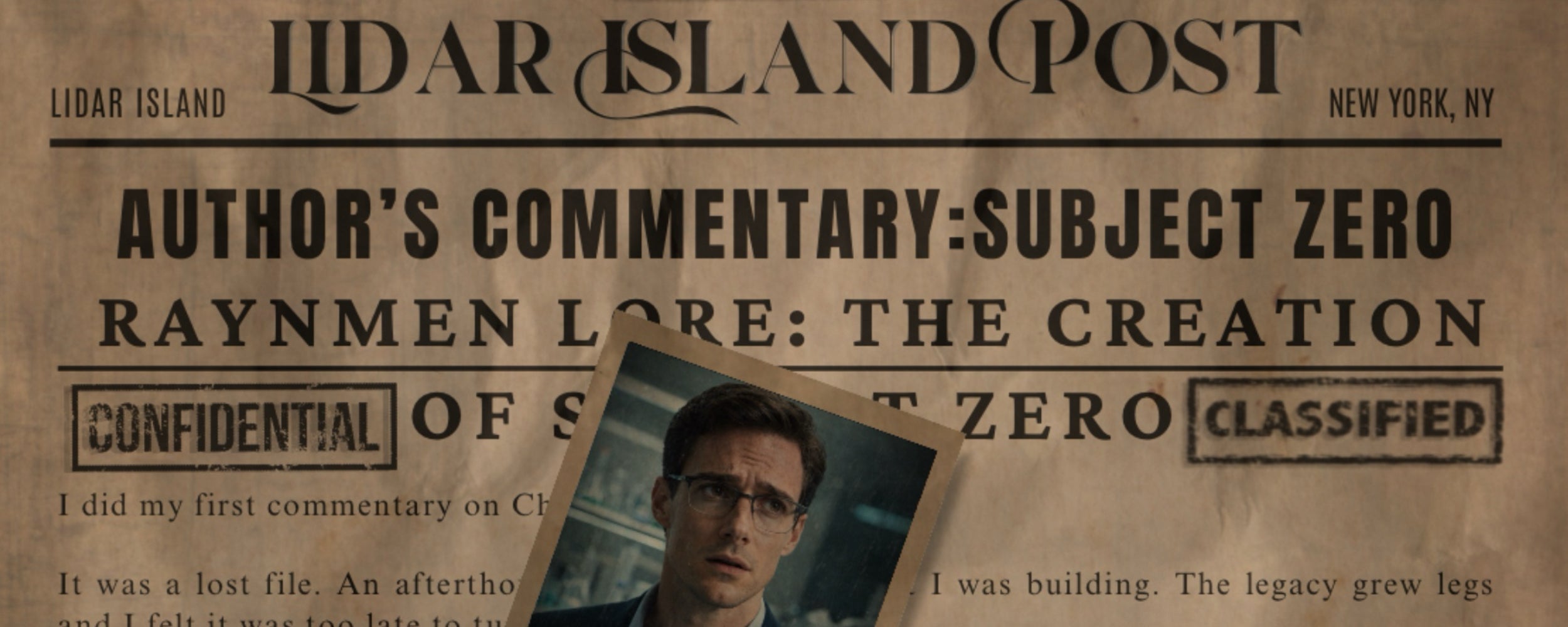 RAYNMEN Lore: The Creation of Subject Zero