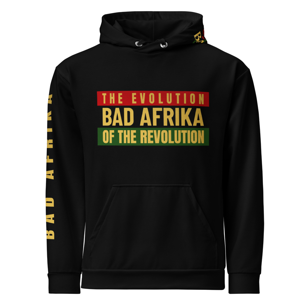 BAD AFRIKA PROMOREV PANTHER BLACK GOLD Hoodie