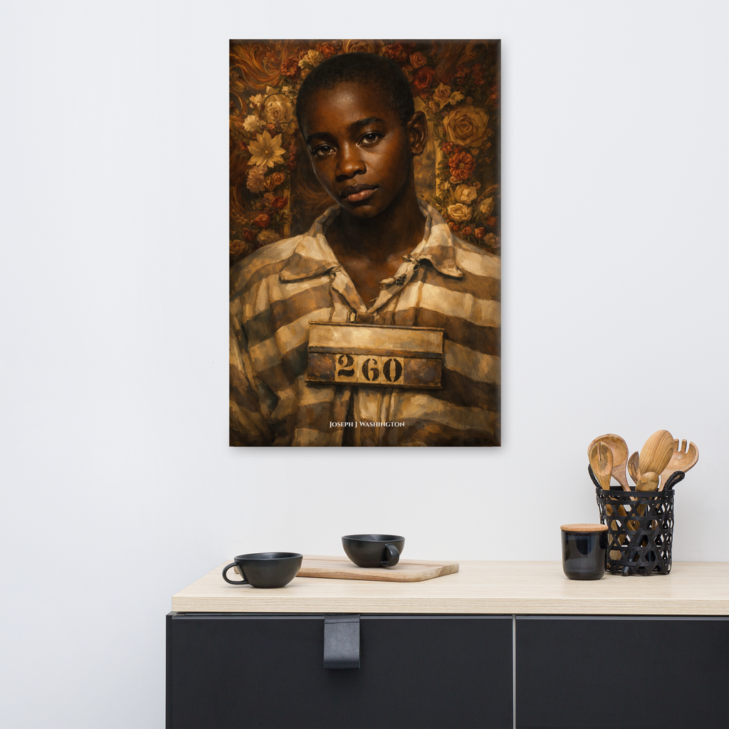Never Forget #1 | George Stinney Jr. Canvas