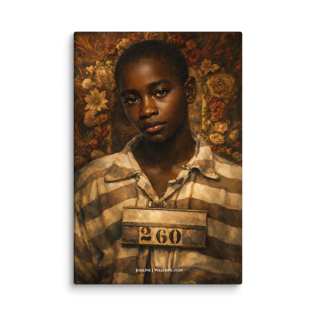 Never Forget #1 | George Stinney Jr. Canvas